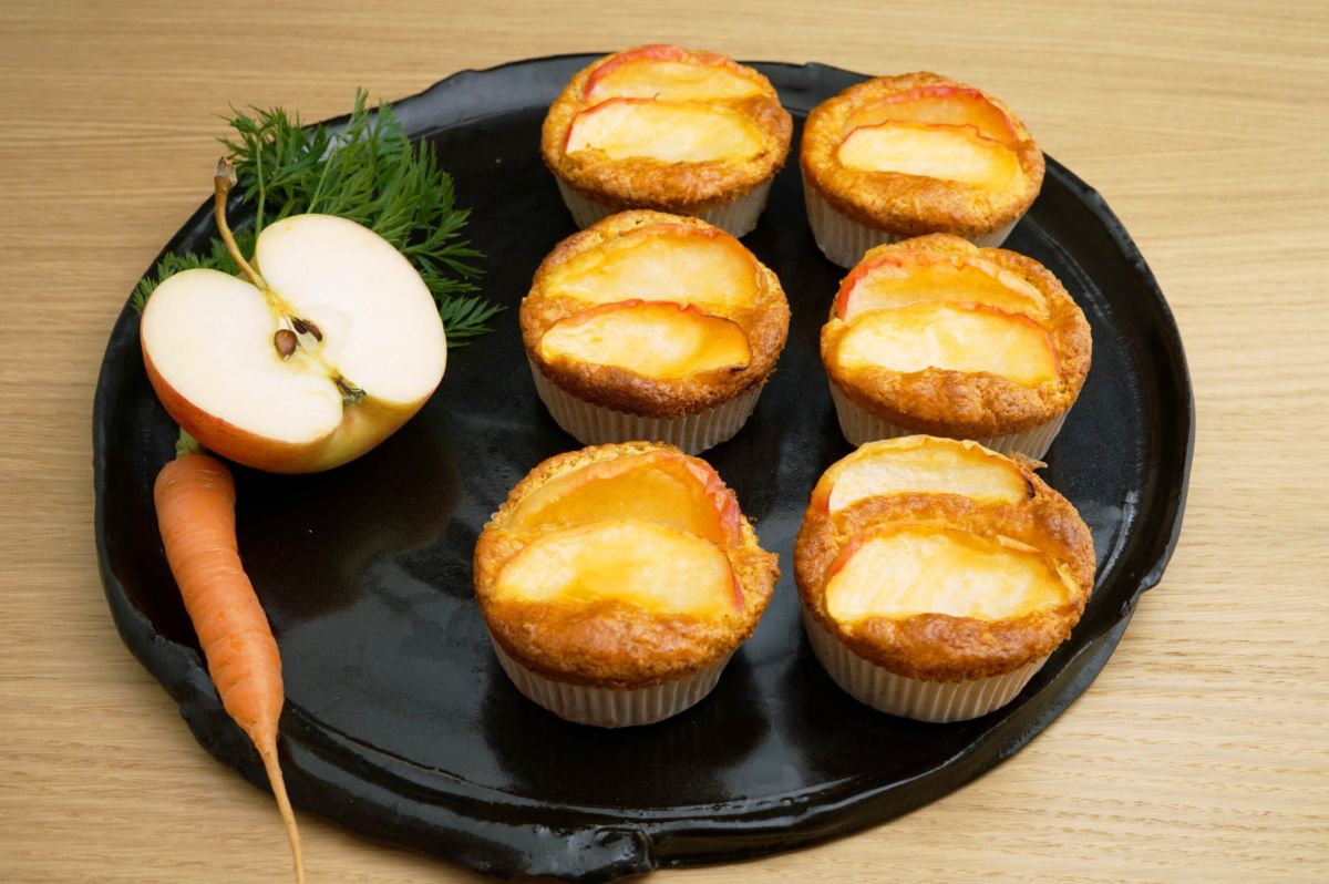 Karotten-Apfel-Muffins