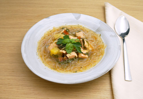 Sweet-Chili Fischsuppe