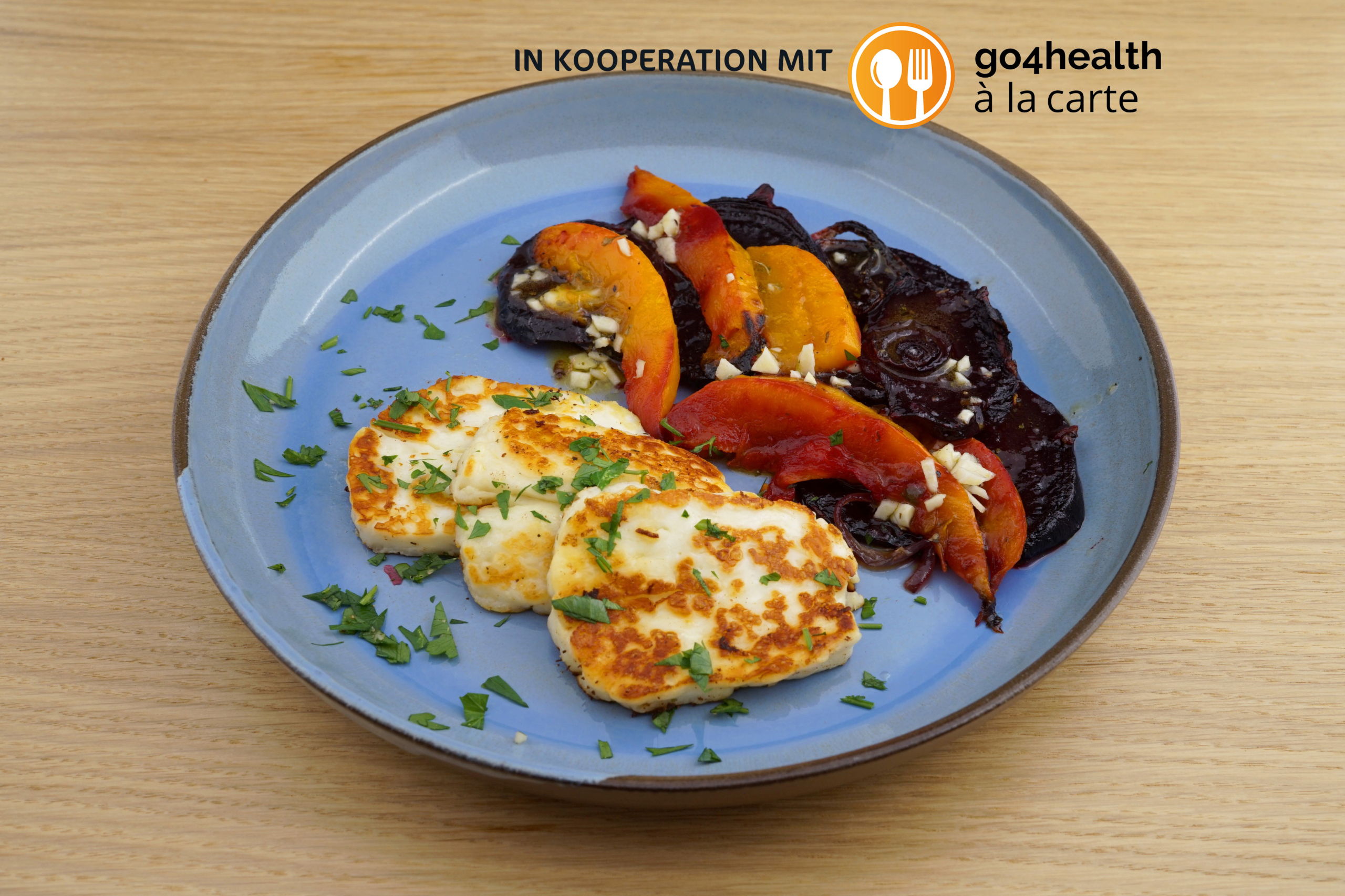 Herbstliches Gemüse mit Halloumi