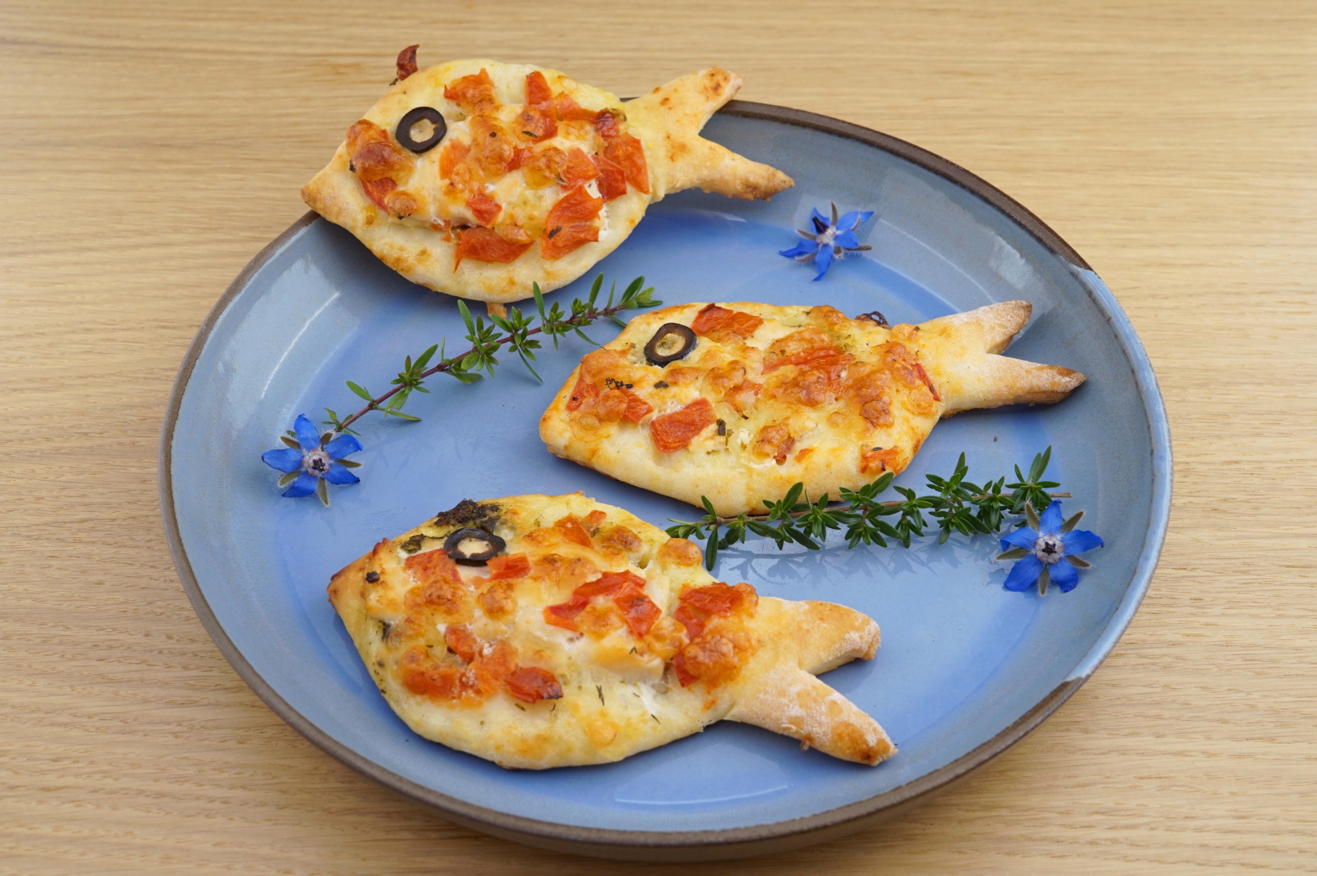 „Glücksfischerl“ mit Saibling und Olivenöl