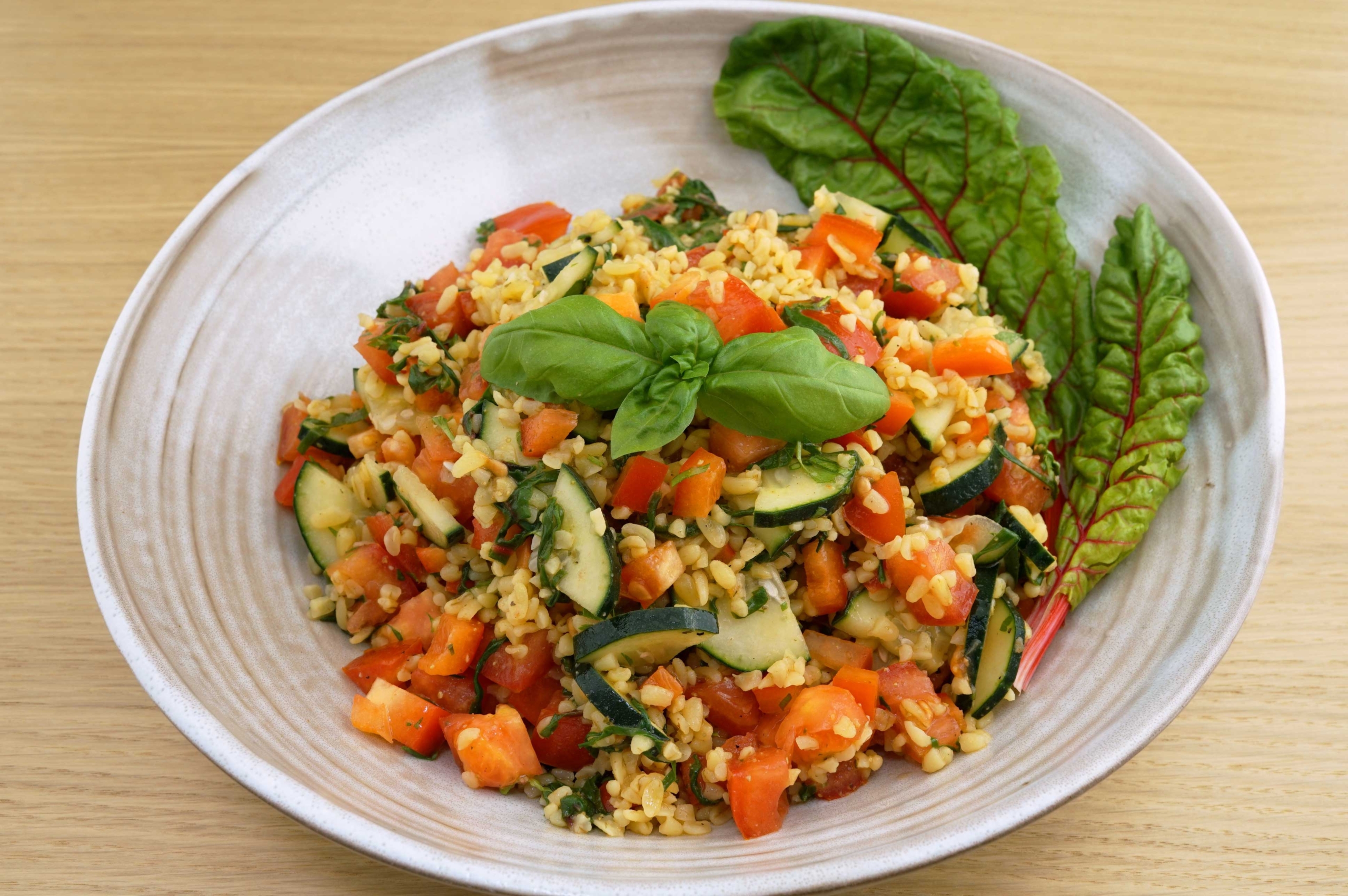 Bulgur-Mangold-Salat