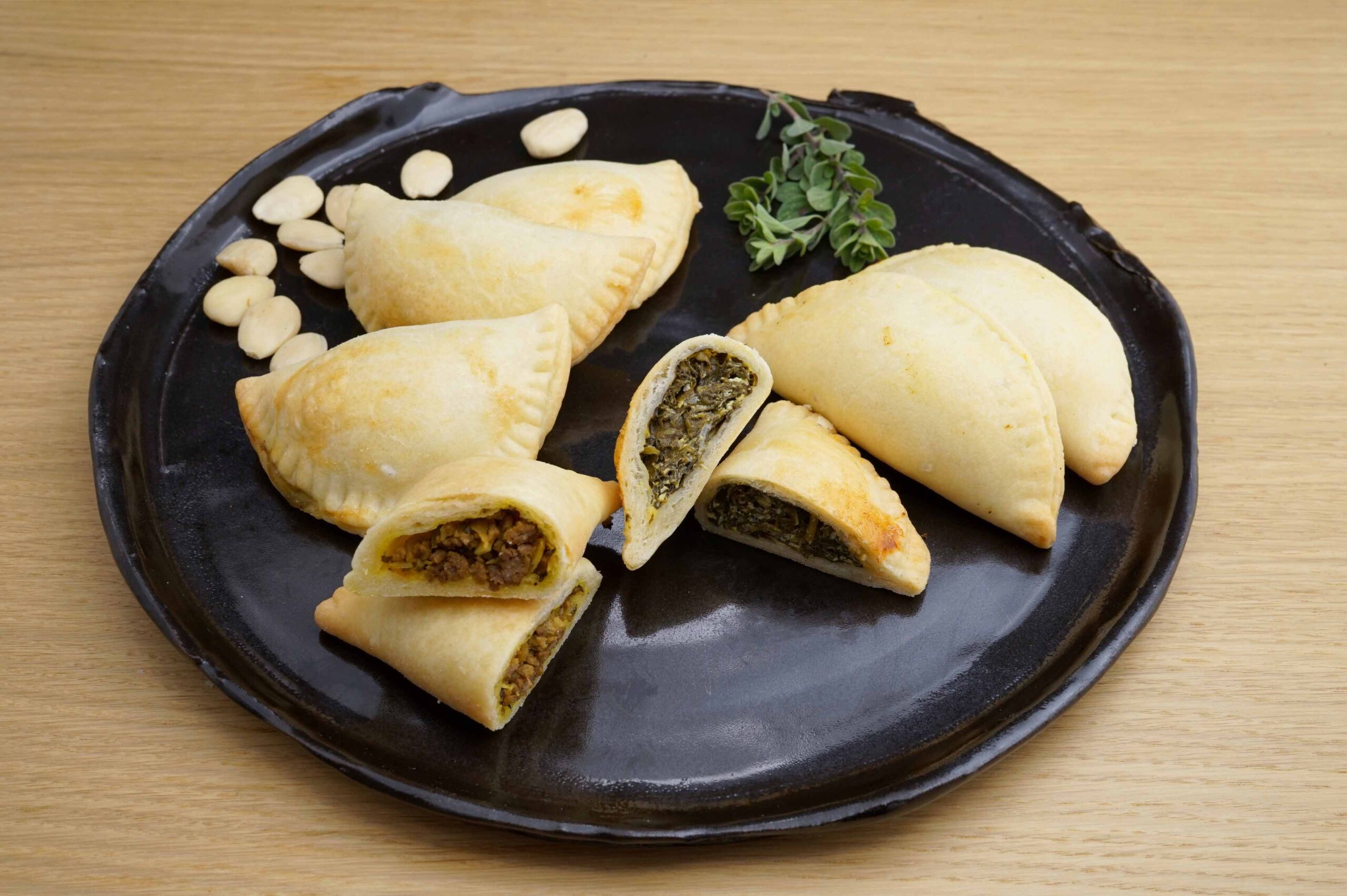 Empanadas mit Sesamöl