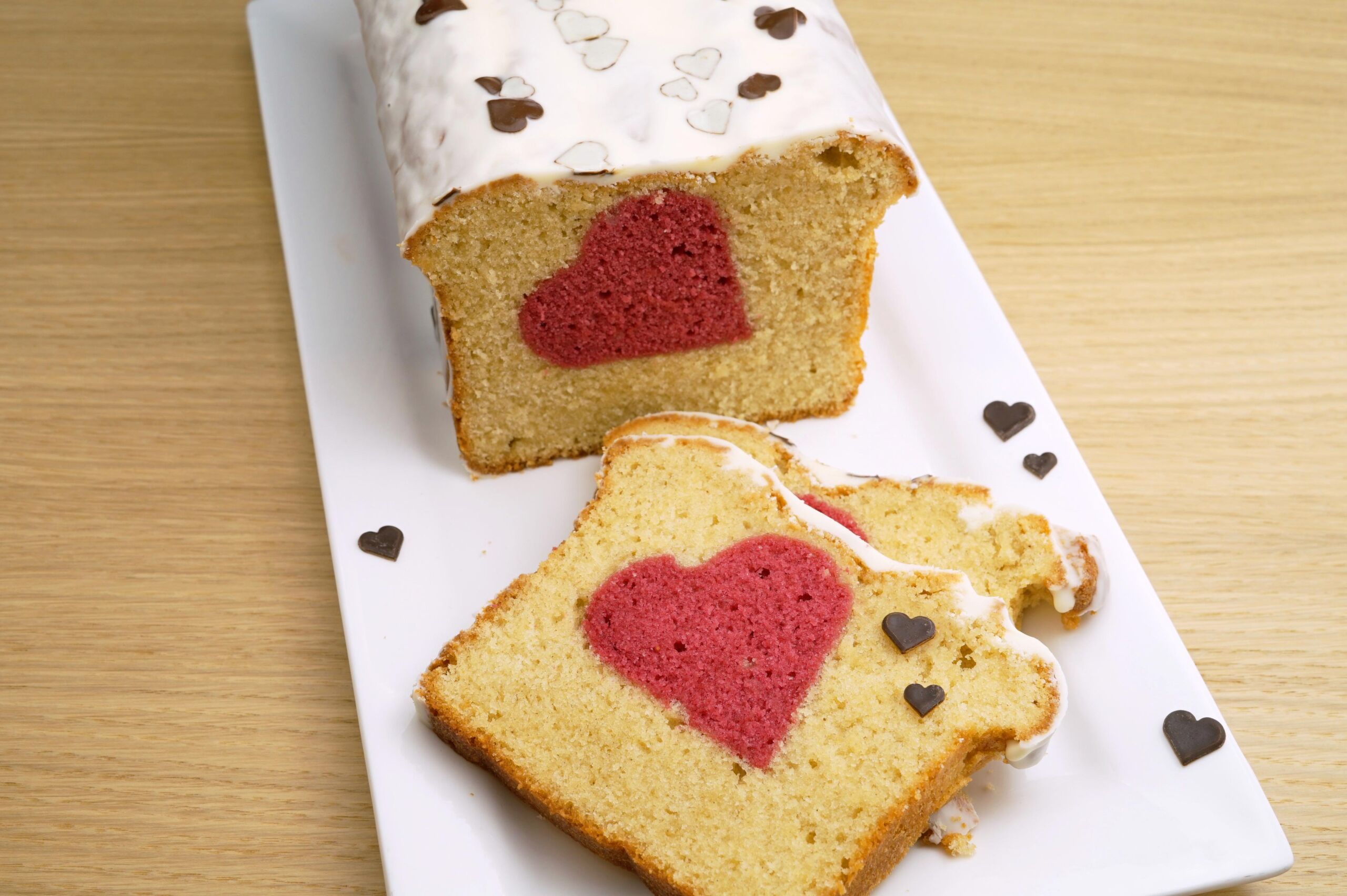 Kuchen mit Herz