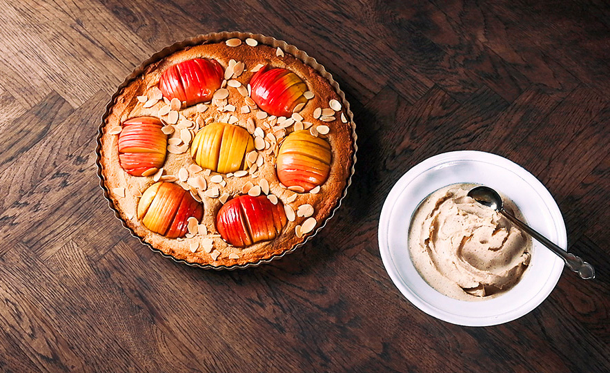 Apfel-Mandel-Kuchen