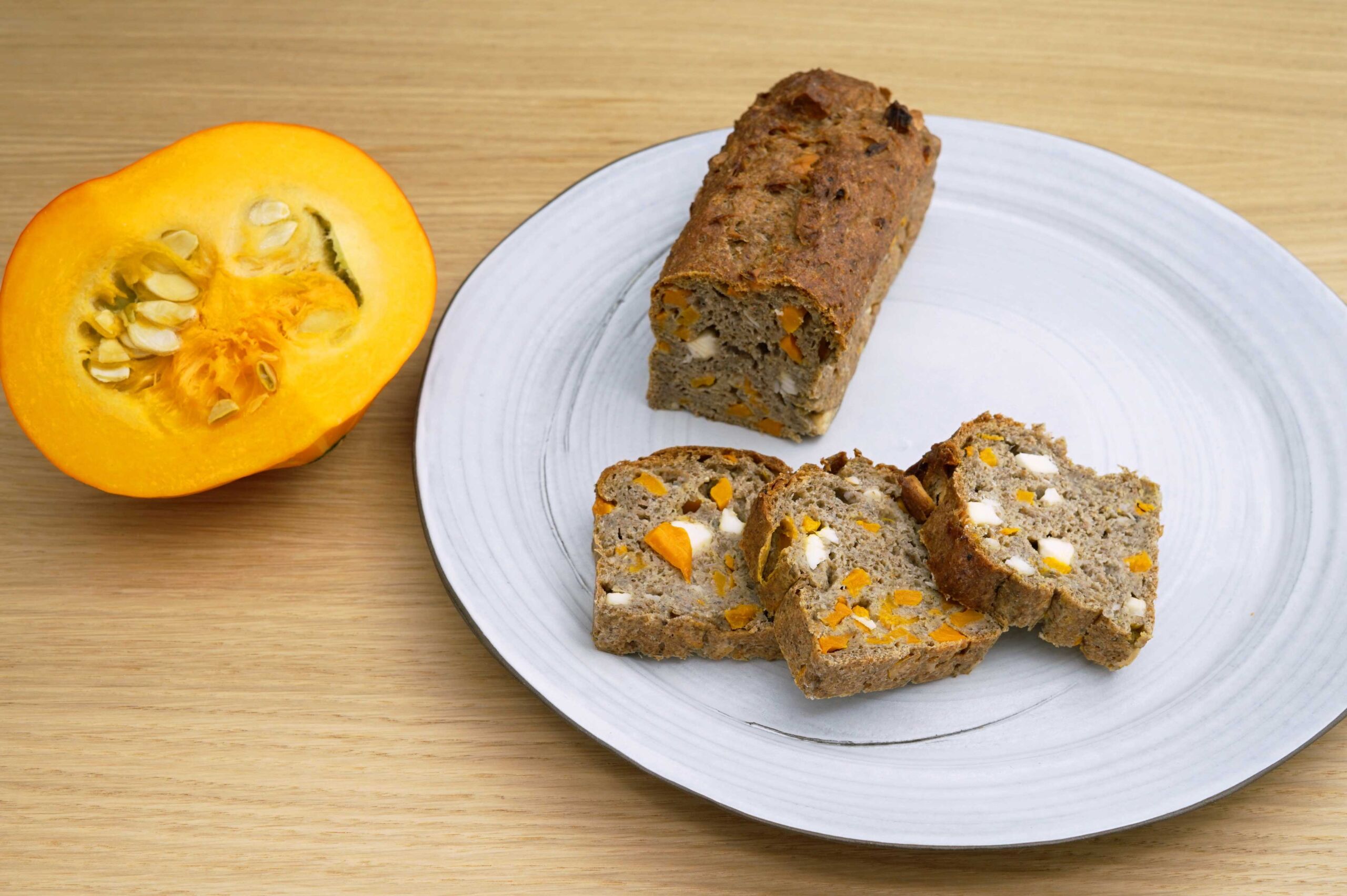 Kürbis-Feta-Brot